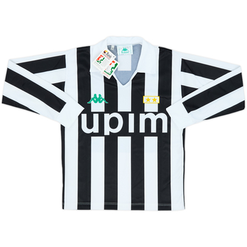 1990-92 Juventus Basic Home Full Kit (S.Boys)
