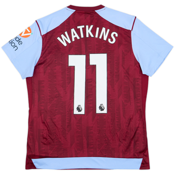 2023-24 Aston Villa Home Shirt Watkins #11 (Women's L)