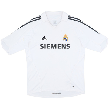 2005-06 Real Madrid Home Shirt - 5/10 - (L)