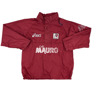 2002-03 Reggina Asics Hooded 1/4 Zip Rain Jacket - 5/10 - (L)