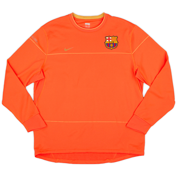 2008-09 Barcelona Nike Training L/S Top - 9/10 - (XL)