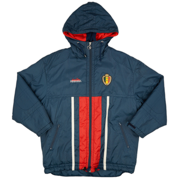 1994-95 Belgium Diadora Padded Bench Coat - 8/10 - (XL)