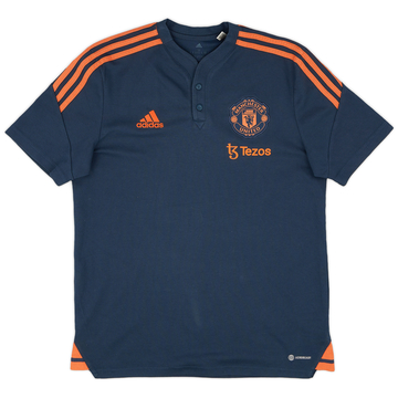 2022-23 Manchester United adidas Polo Shirt - 8/10 - (M)