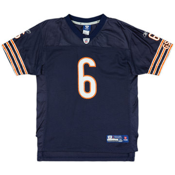 2009-11 Chicago Bears Cutler #6 Reebok On Field Home Jersey - 8/10 - (XL.Boys)