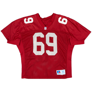 1997-98 Arizona Cardinals DeGraffenreid #69 Russell Athletic Authentic Training Jersey - 9/10 - (3XL)