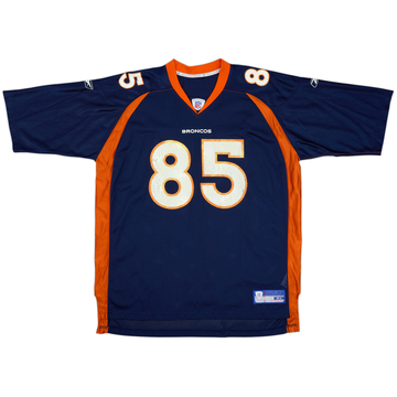 2002-04 Denver Broncos Lelie #85 Reebok On Field Home Jersey - 6/10 - (XL)