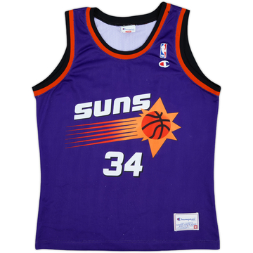 1992-96 Phoenix Suns Barkley #34 Champion Away Jersey - 7/10 - (M)