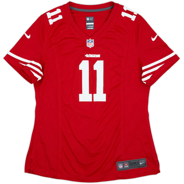 2012 San Francisco 49ers Smith #11 Nike Game Home Jersey Womens - 9/10 - (L)