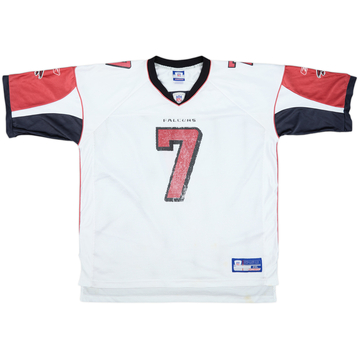 2003-04 Atlanta Falcons Vick #7 Reebok On Field Away Jersey - 5/10 - (XXL)