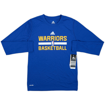 2016-17 Golden State Warriors adidas L/S Training Tee (M.Boys)