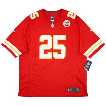 2012-16 Kansas City Chiefs Charles #25 Nike Game Home Jersey (XXL)