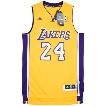 2010-14 LA Lakers Bryant #24 adidas Swingman Home Jersey (S)