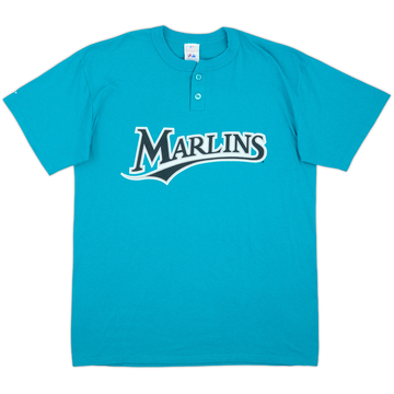 2005 Florida Marlins #8 Majestic Tee - 8/10 - (L)