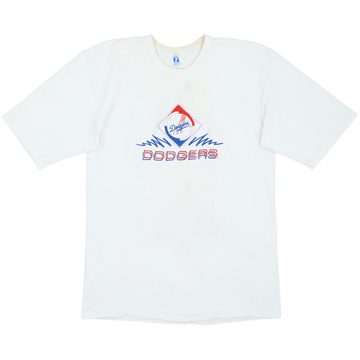 1990s LA Dodgers Logo 7 Tee - 3/10 - (XL)
