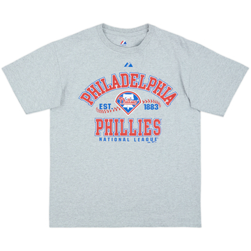 2011 Philadelphia Phillies Majestic Tee - 9/10 - (M)