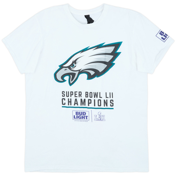 2018 Philadelphia Eagles Super Bowl LII Champions Tee - 9/10 - (L)