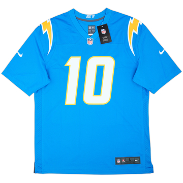 2020-25 LA Chargers Herbert #10 Nike Game Home Jersey (L)