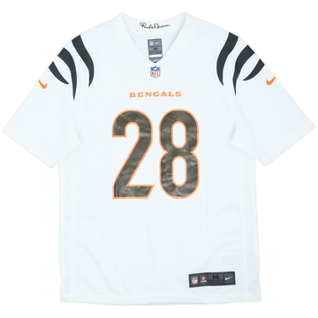 2021-23 Cincinnati Bengals Mixon #28 Nike Game Away Jersey (M)