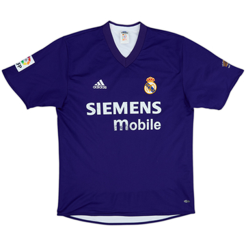 Camiseta de la tercera equipación Centenario del Real Madrid 2002-03 - 5/10 - (M)
