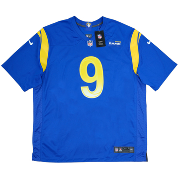 2021-25 LA Rams Stafford #9 Nike Game Home Jersey (XXL)