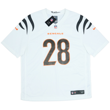 2021-23 Cincinnati Bengals Mixon #28 Nike Game Away Jersey (XL)
