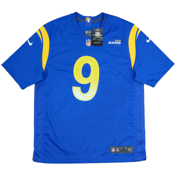 2021-25 LA Rams Stafford #9 Nike Game Home Jersey (L)