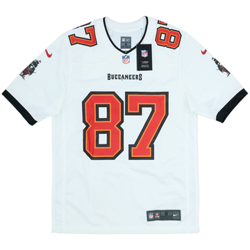 2020-21 Tampa Bay Buccaneers Gronkowski #87 Nike Game Away Jersey (S)