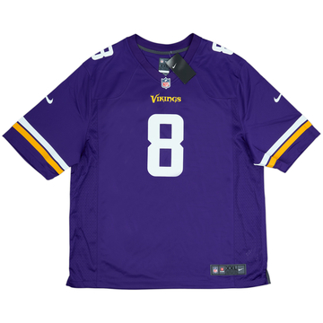 2018-23 Minnesota Vikings Cousins #8 Nike Game Home Jersey (XXL)
