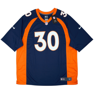 2018-20 Denver Broncos Lindsay #30 Nike Game Alternate Jersey (XXL)
