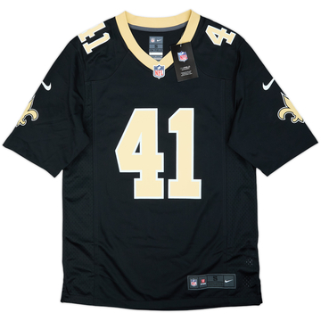 2017-25 New Orleans Saints Kamara #41 Nike Game Home Jersey (S)