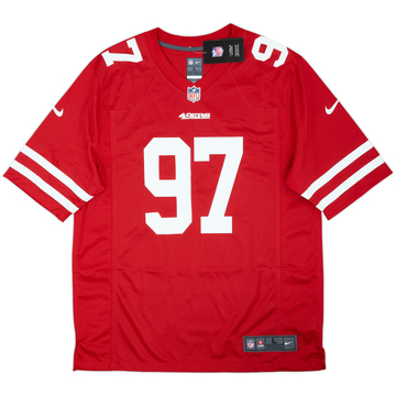 2019-21 San Francisco 49ers Bosa #97 Nike Game Home Jersey (L)