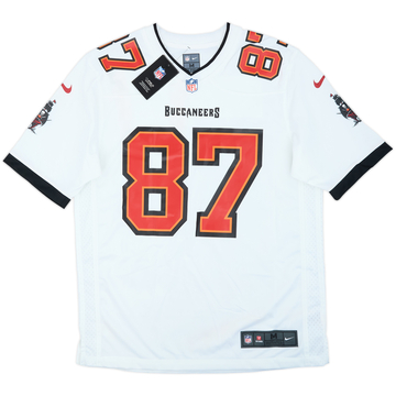 2020-21 Tampa Bay Buccaneers Gronkowski #87 Nike Game Away Jersey (M)