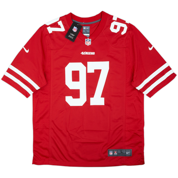2019-21 San Francisco 49ers Bosa #97 Nike Game Home Jersey (L)