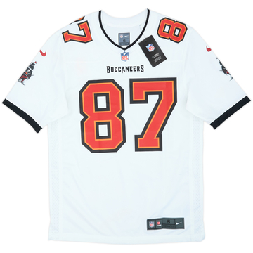 Camiseta Nike Game de visitante de los Tampa Bay Buccaneers Gronkowski #87 2020-21 (S)