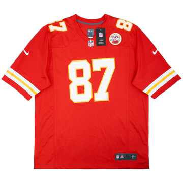 2013-25 Kansas City Chiefs Kelce #87 Nike Game Home Jersey (XL)