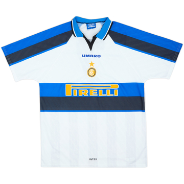 1996-97 Inter Milan Player Issue Away Shirt #7 - 8/10 - (XL)