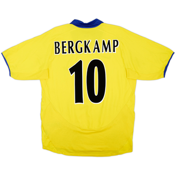 2003-05 Arsenal Away Shirt Bergkamp #10 - 7/10 - (M)