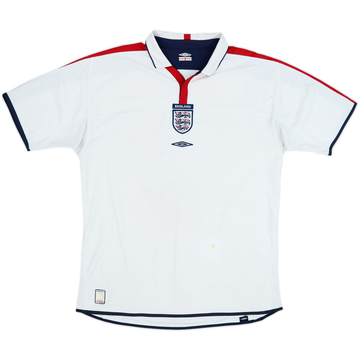 2003-05 England Home Shirt - 5/10 - (XL)