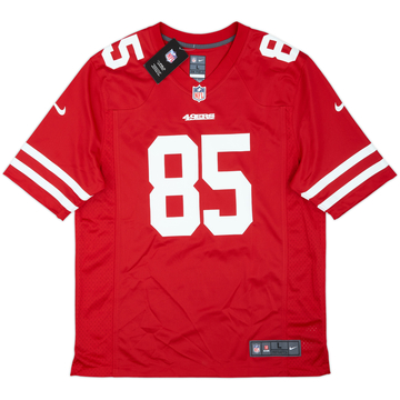 2021 San Francisco 49ers Kittle #85 Nike Game Home Jersey (L)