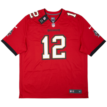 2020-22 Tampa Bay Buccaneers Brady #12 Nike Game Home Jersey (XXL)
