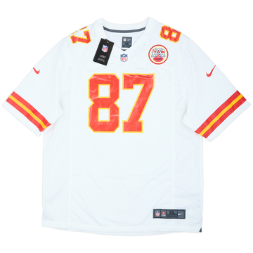 2013-25 Kansas City Chiefs Kelce #87 Nike Game Away Jersey (XL)