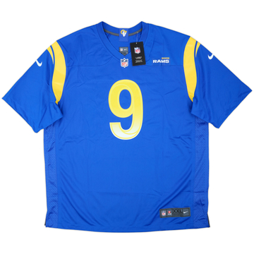 2021-25 LA Rams Stafford #9 Nike Game Home Jersey (XXL)