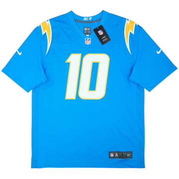 2020-25 LA Chargers Herbert #10 Nike Game Home Jersey (L)