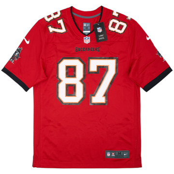 2020-21 Tampa Bay Buccaneers Gronkowski #87 Nike Game Home Jersey (M)