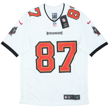 2020-21 Tampa Bay Buccaneers Gronkowski #87 Nike Game Away Jersey (S)