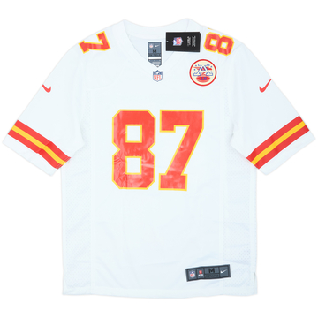2013-25 Kansas City Chiefs Kelce #87 Nike Game Away Jersey (M)