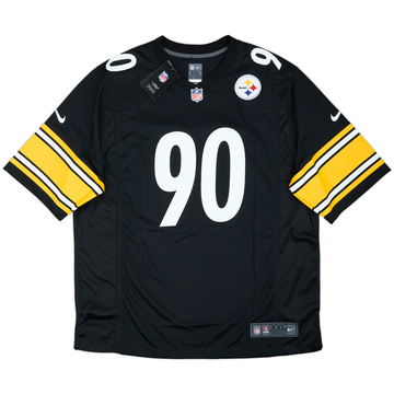 2020-25 Pittsburgh Steelers Watt #90 Nike Game Home Jersey (XXL)