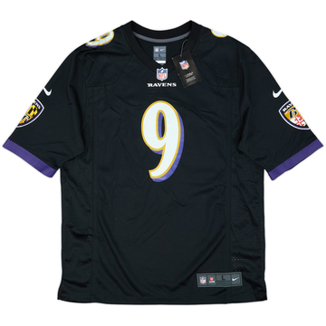 2012-24 Baltimore Ravens Tucker #9 Nike Game Alternate Jersey (L)