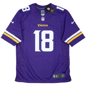 2020-25 Minnesota Vikings Jefferson #18 Nike Game Home Jersey (M)