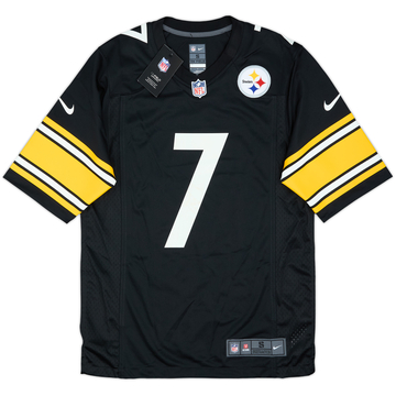 2020-21 Pittsburgh Steelers Roethlisberger #7 Nike Game Home Jersey (S)